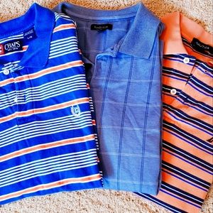3 Mens Polo Shirts